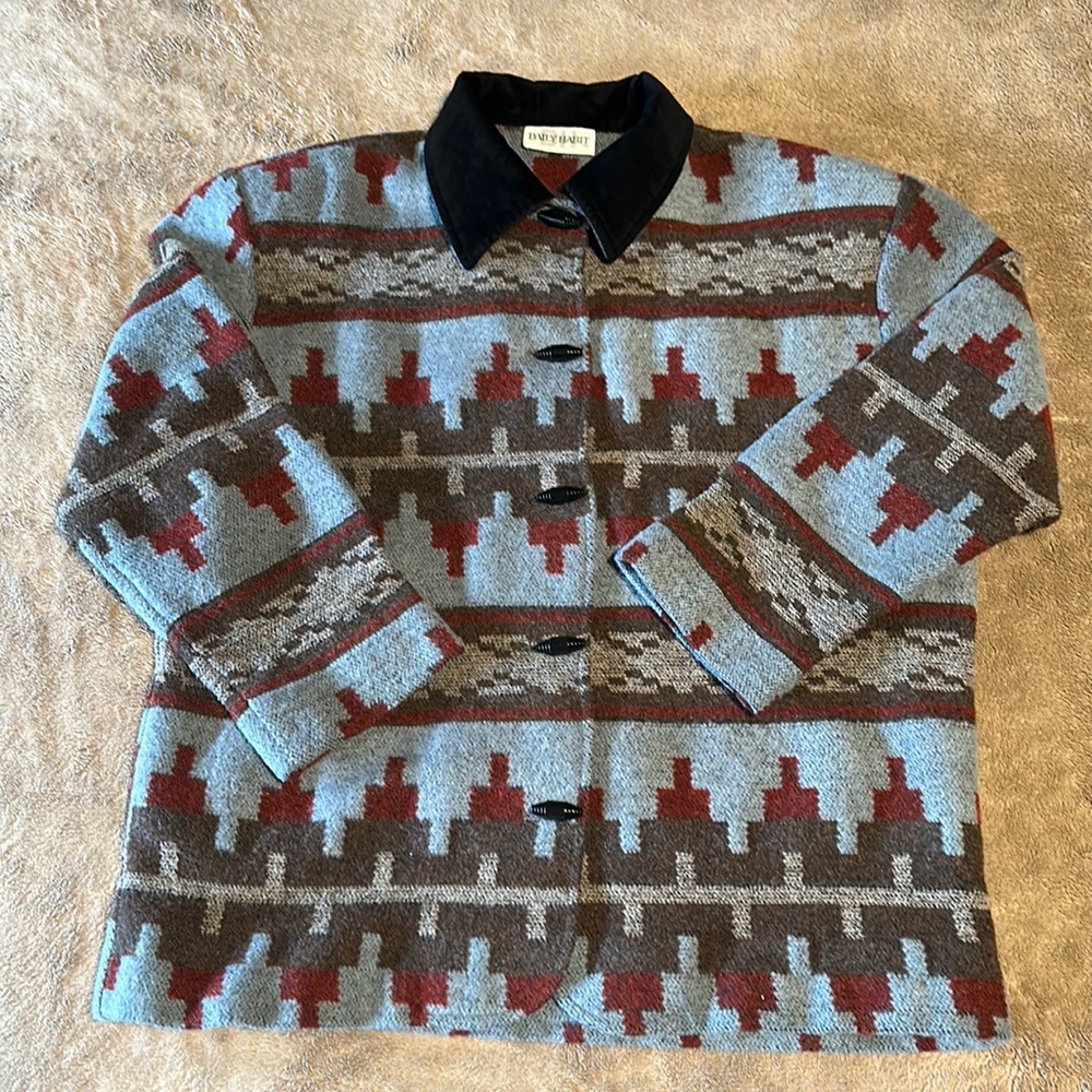 Daily Habit Aztec Blazer